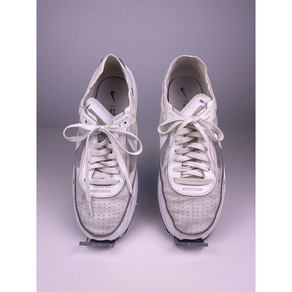 Nike Waffle One Women’s White Mesh Sneakers Size 10 Style DC2533-103 - Picture 1 of 10